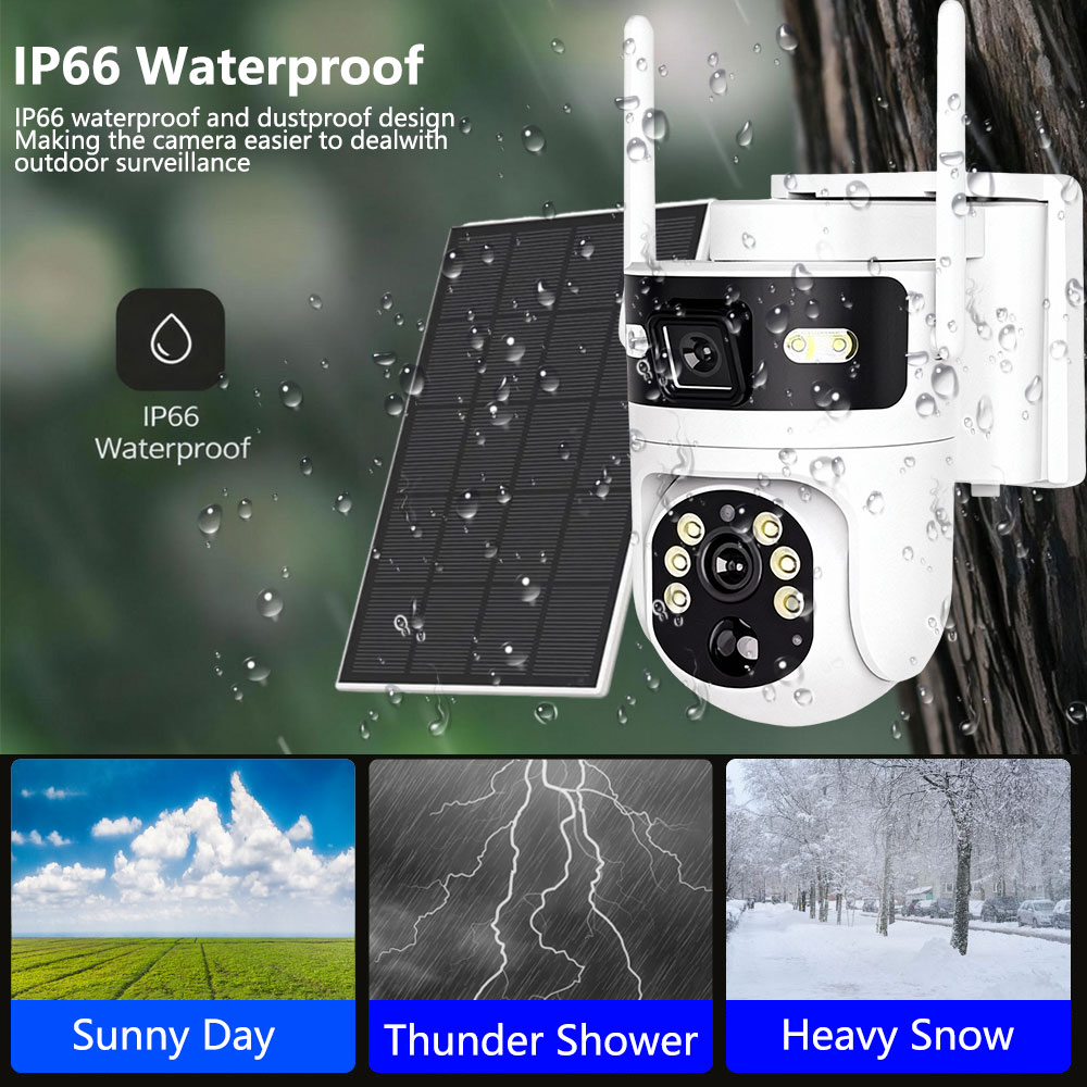 8MP 4K 4G SIM Card PTZ IP Came - Ip Camera Outdoor 4K 评论和价格