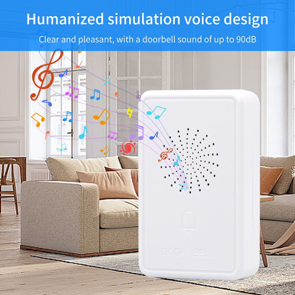 4Wire Wired Doorbell DC12V Acc - Home Security Ring System 评论和价格