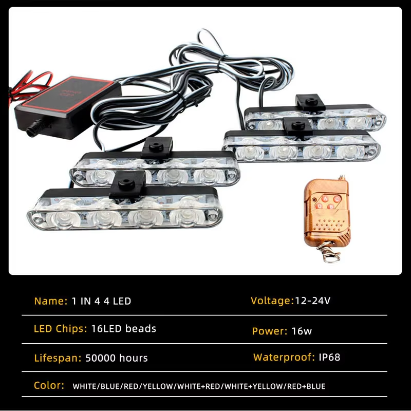 Car Front Grille Strobe Police - Home Security Police 评论和价格