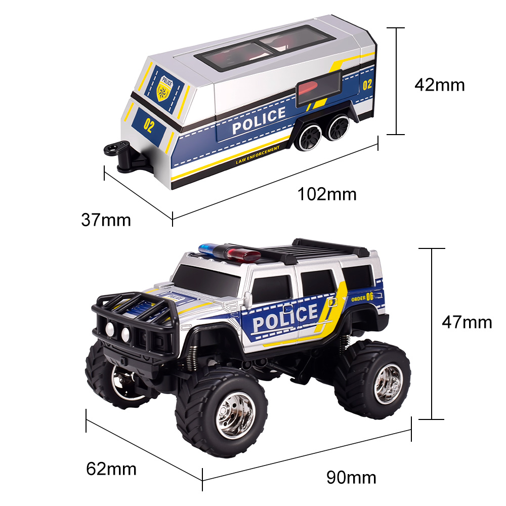 9imod RC Police Car 2.4G APP C - Home Security Police 评论和价格