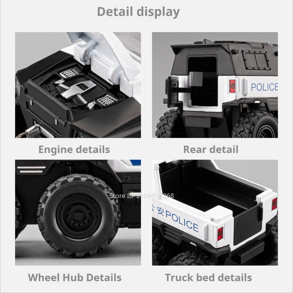 1:32 Conqueror Police Car Mode - Home Security Police 评论和价格