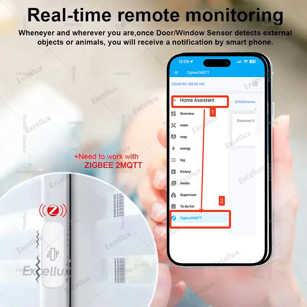 Zigbee Smart Vibration Sensor  - Home Security Home Assistant 评论和价格