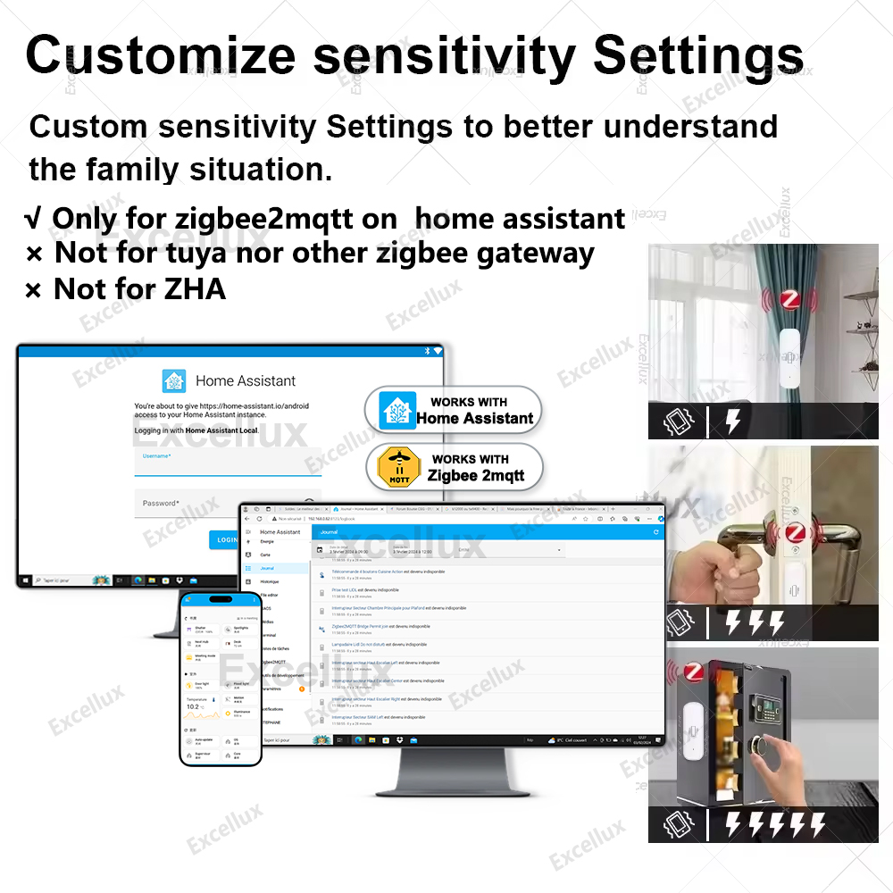 Zigbee Smart Vibration Sensor  - Home Security Home Assistant 评论和价格