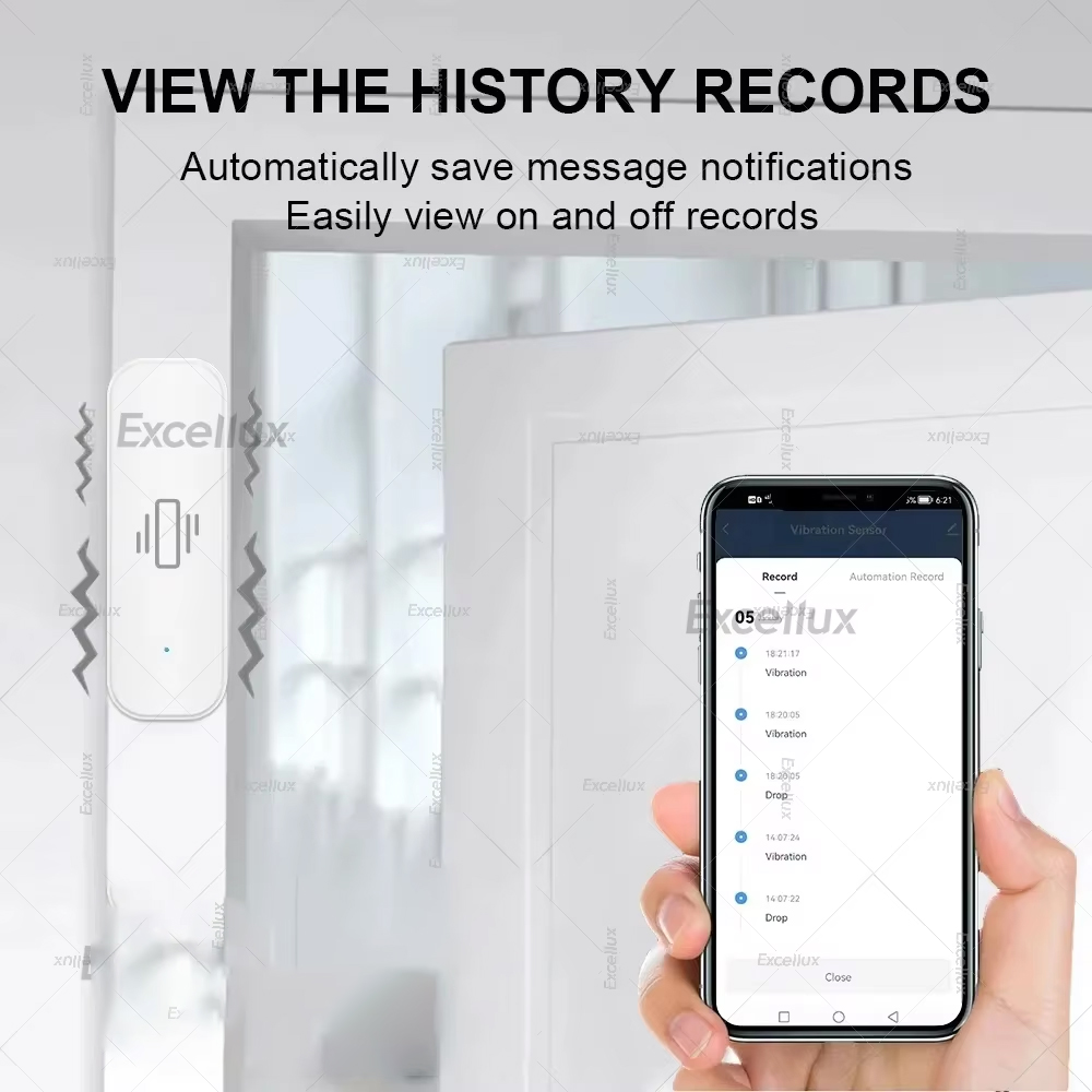 Zigbee Smart Vibration Sensor  - Home Security Home Assistant 评论和价格