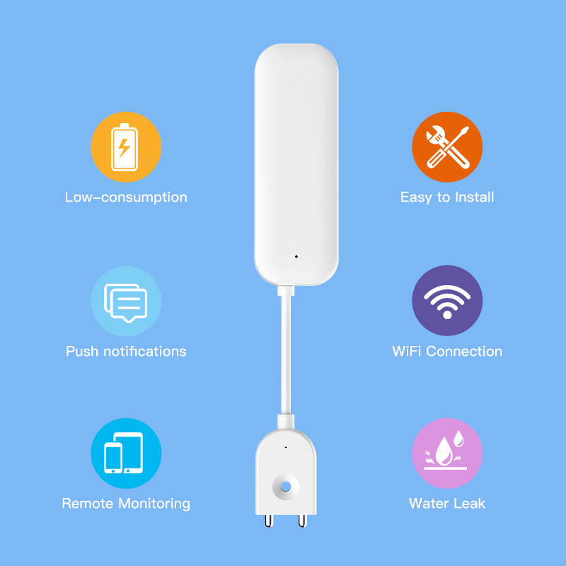 Tuya WiFi ZigBee Water Sensor  - Home Security Home Assistant 评论和价格