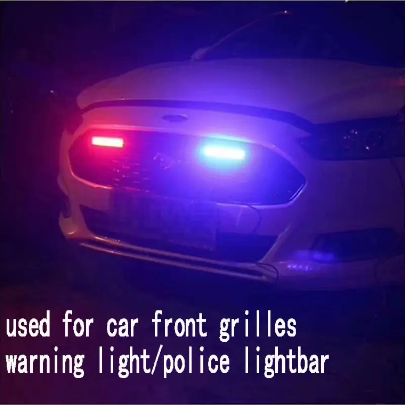 2Pcs COB Strobe Light Car Emer - Home Security Police 评论和价格
