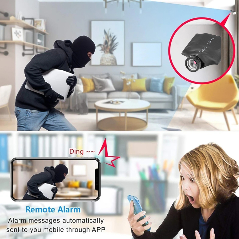 WiFi Mini Camera 1080P HD DIY  - Home Security Premium 评论和价格