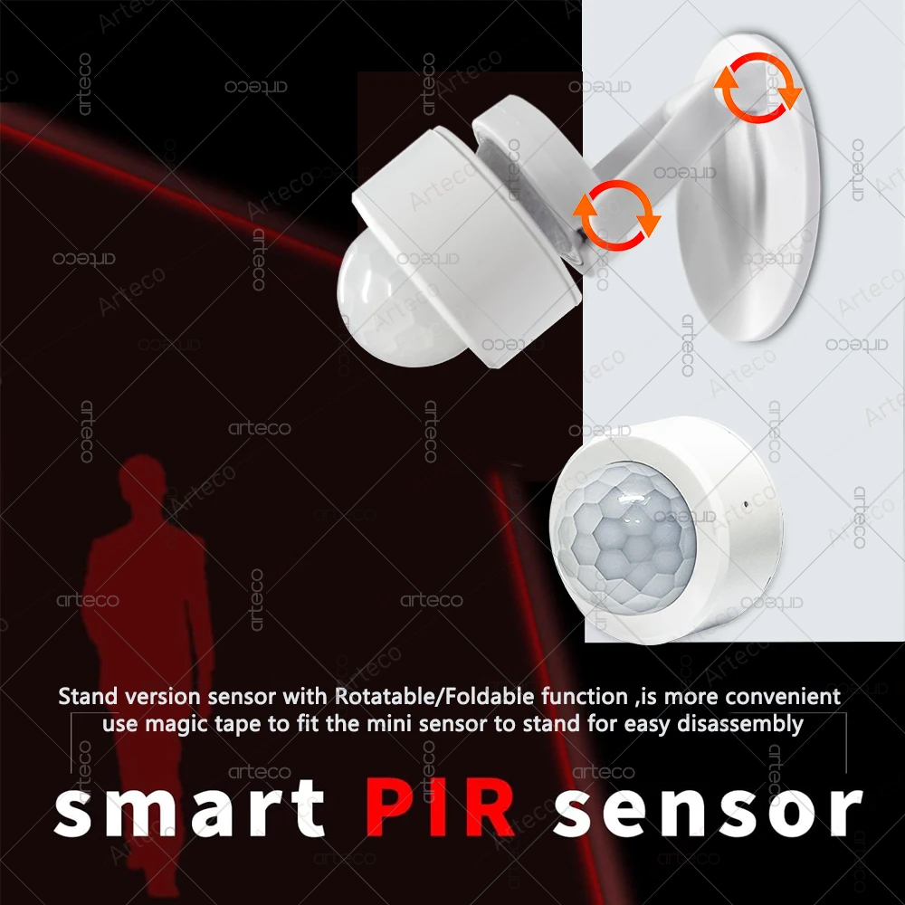 Zigbee 3.0 Mini PIR Motion Sen - Home Security Home Assistant 评论和价格
