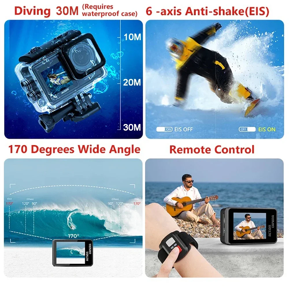 Action Camera Removable Filter - Ip Camera Outdoor 4K 评论和价格