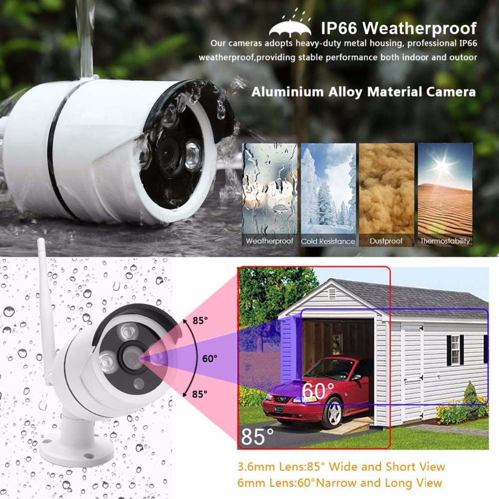 Wireless Home Camera Video Sur - Home Security Kit With Camera 评论和价格