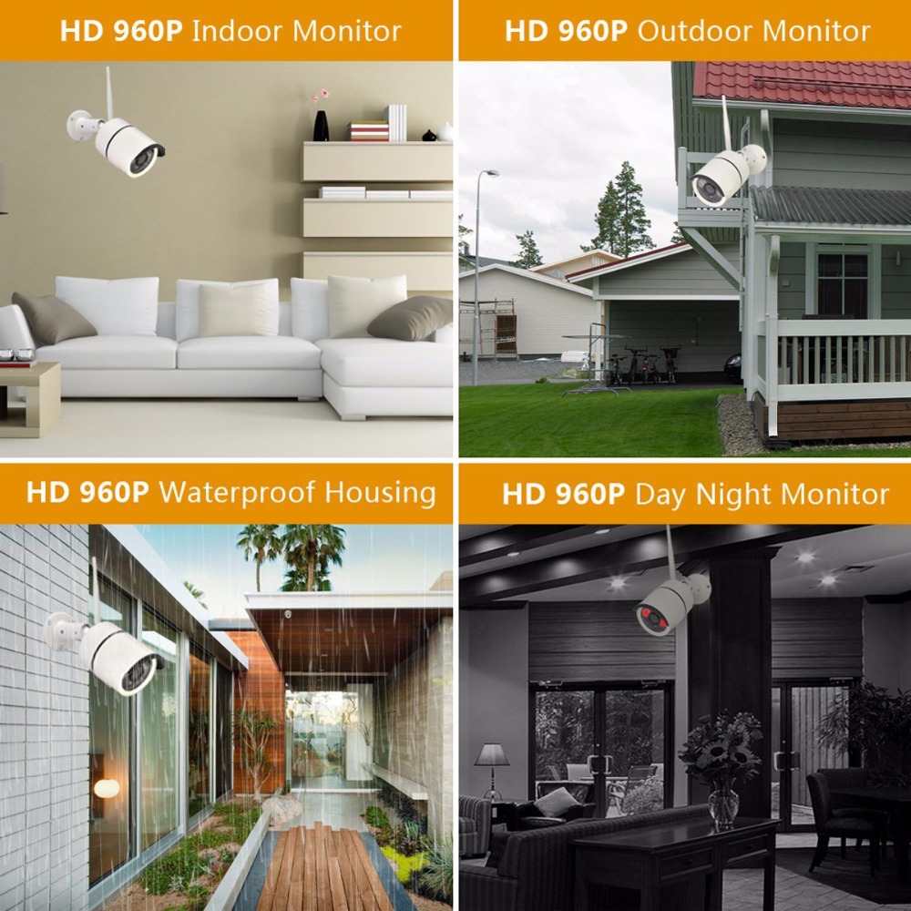 Wireless Home Camera Video Sur - Home Security Kit With Camera 评论和价格