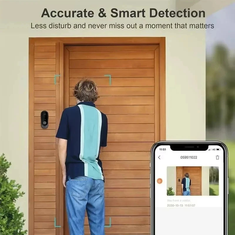 Tuya WIFI Camera Doorbell HD V - Home Security Premium 评论和价格