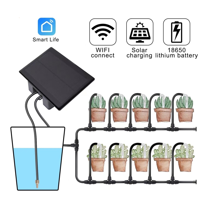 WIFI Solar Automatic Watering  - Home Security Technology 评论和价格