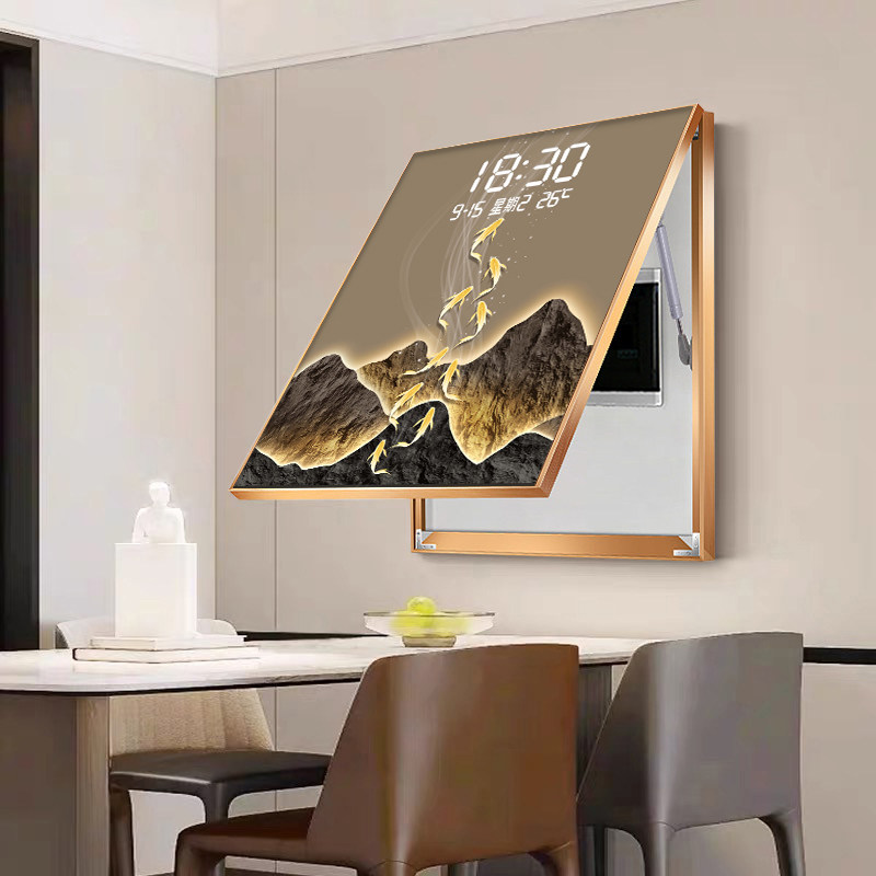 xx- Light Numbers Wall Clock S - Home Security Number 评论和价格