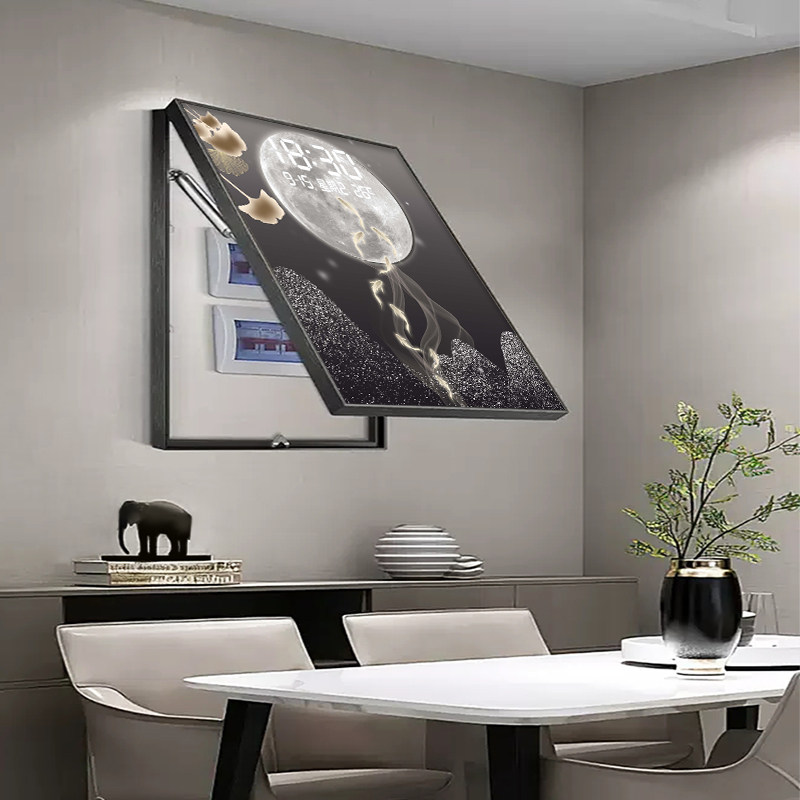 xx- Light Numbers Wall Clock S - Home Security Number 评论和价格