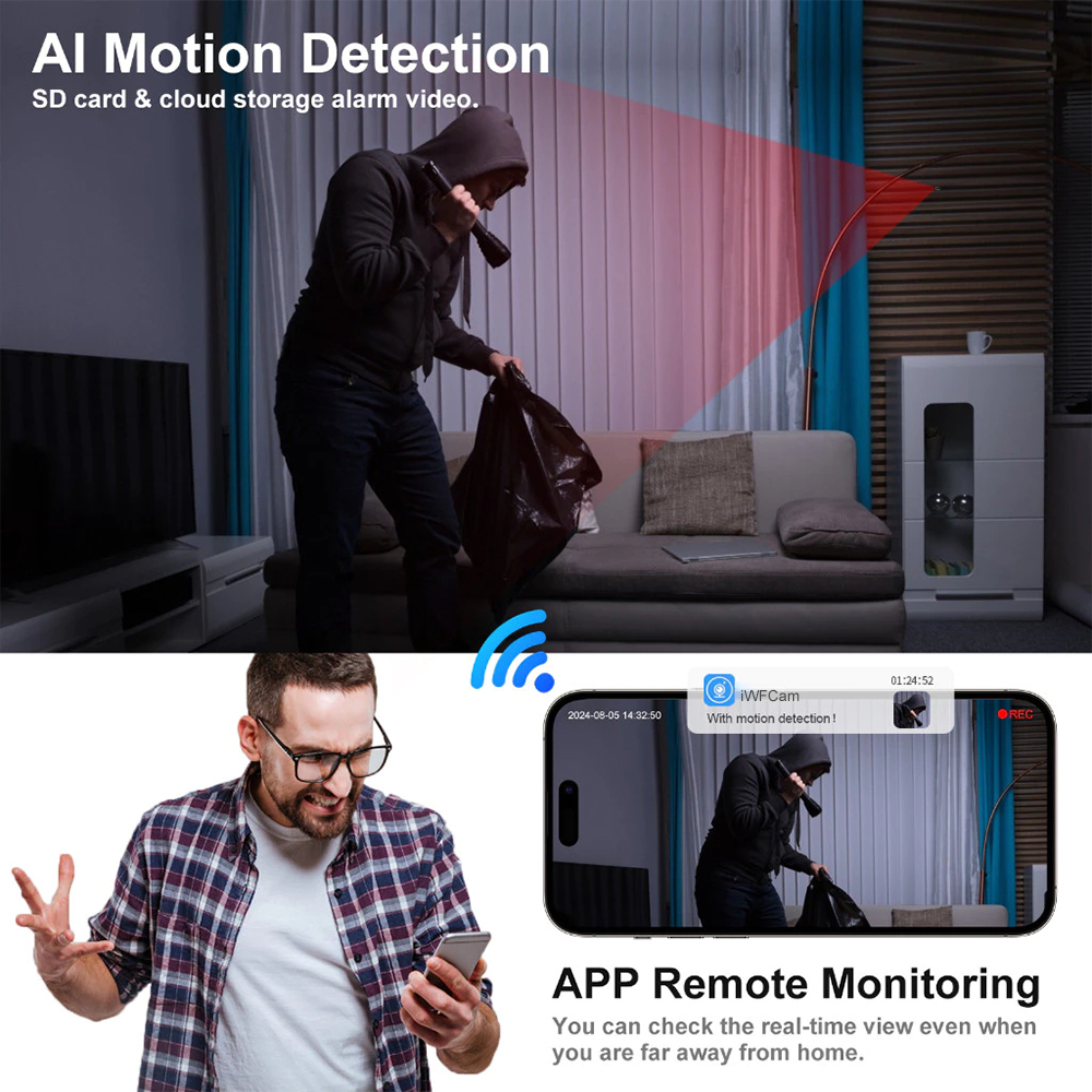 1080P DIY Mini Wifi Camera 32G - Home Security Premium 评论和价格