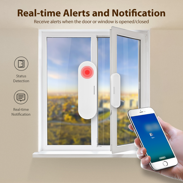 Tuya Smart Door Window Sensor  - Home Security Technology 评论和价格
