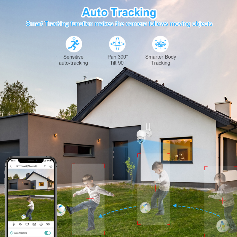 Smar 3MP Wireless CCTV Securit - Home Security Equipment 评论和价格