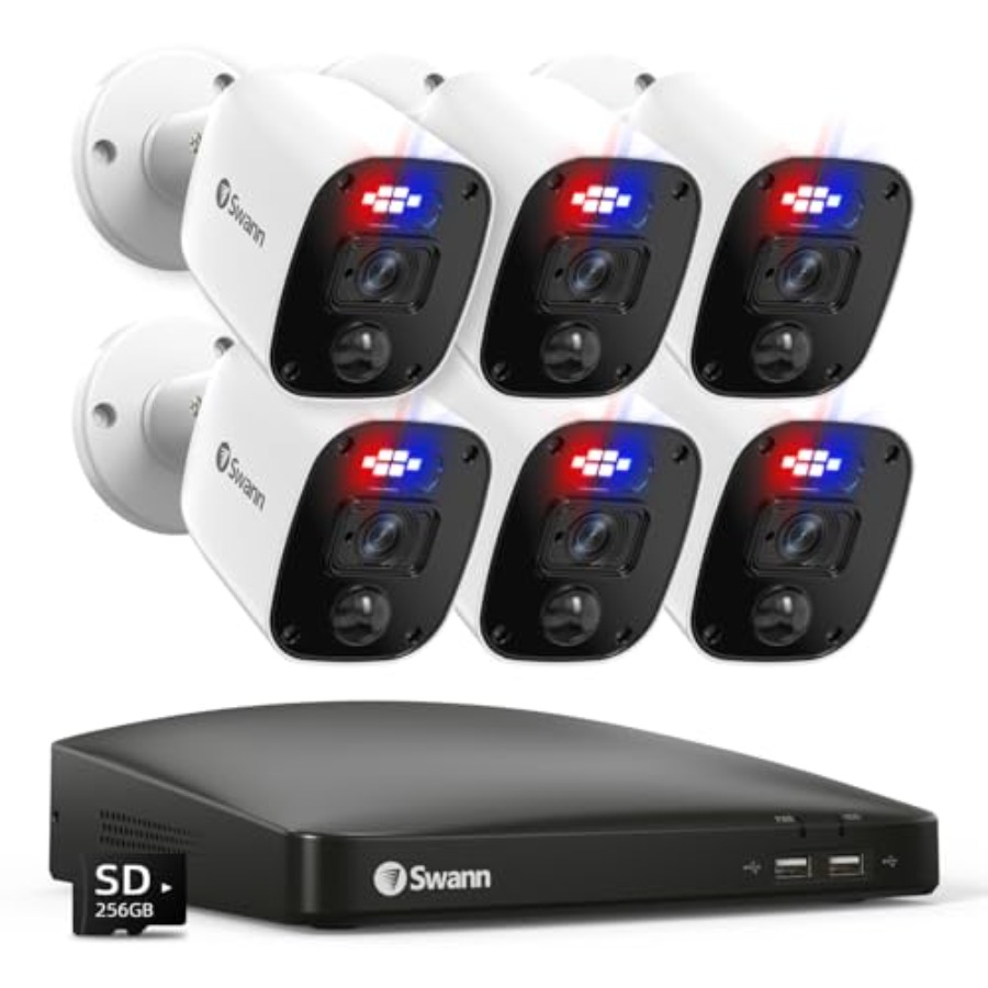Home Security Camera System: 6 - Home Security Kit With Camera 评论和价格