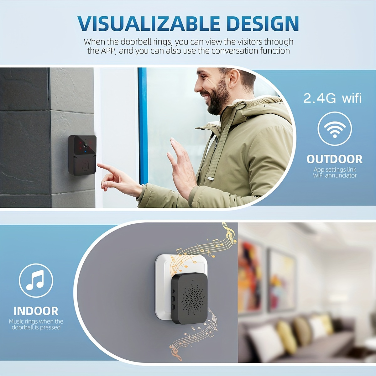 tuya Wireless smart video door - Home Security Premium 评论和价格