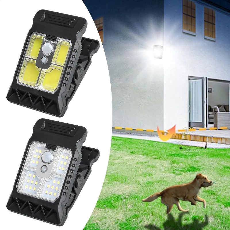 Portable Clip On Solar Lights  - Home Yard Security 评论和价格